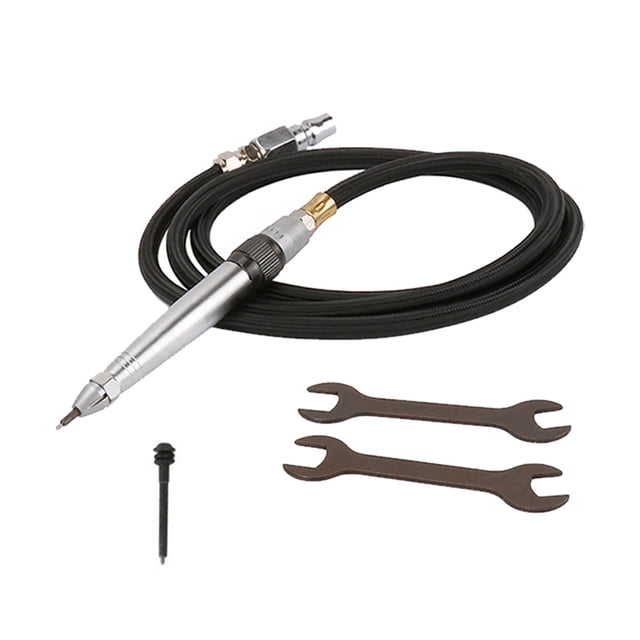 Pneumatic Engraving Lettering Tools Air Micro Grinder Scribe Hammer Pen Air Pencil Die Grinder Hose Engraving Pen ,Wide Use