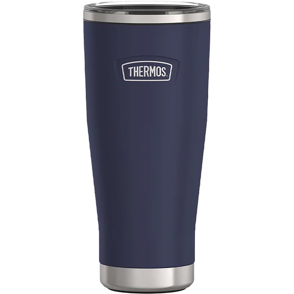 Thermos Stainless Steel Tumbler, w/ Slide Lock Lid, Mystic Navy, 18 oz