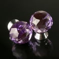 thumbnail image 6 of Uxcell 30mm Diamond Crystal Glass Drawer Knobs for Kitchen Cabinet Cupboard,1/6/8/10/20Pcs,High-gloss, 6 of 7