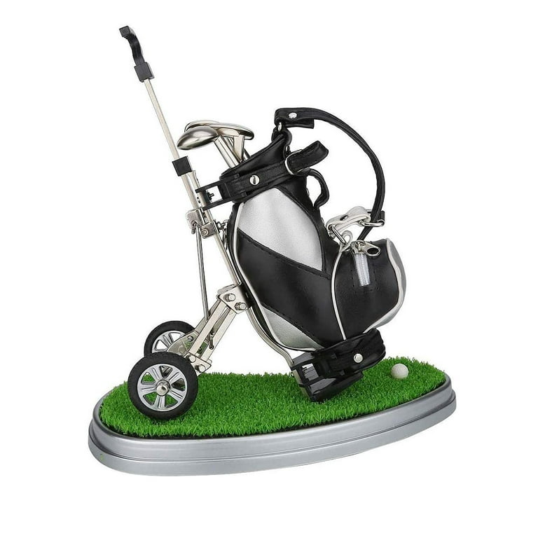 Tabletop Golf Bag Pen Holder Golf Accessories for Men - 10L0L