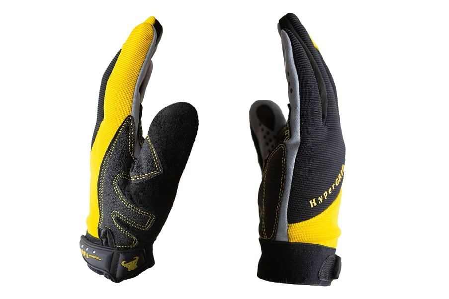 G & F Hyper Grip Non-Slip High-Performance Work Gloves, Size Extra Large