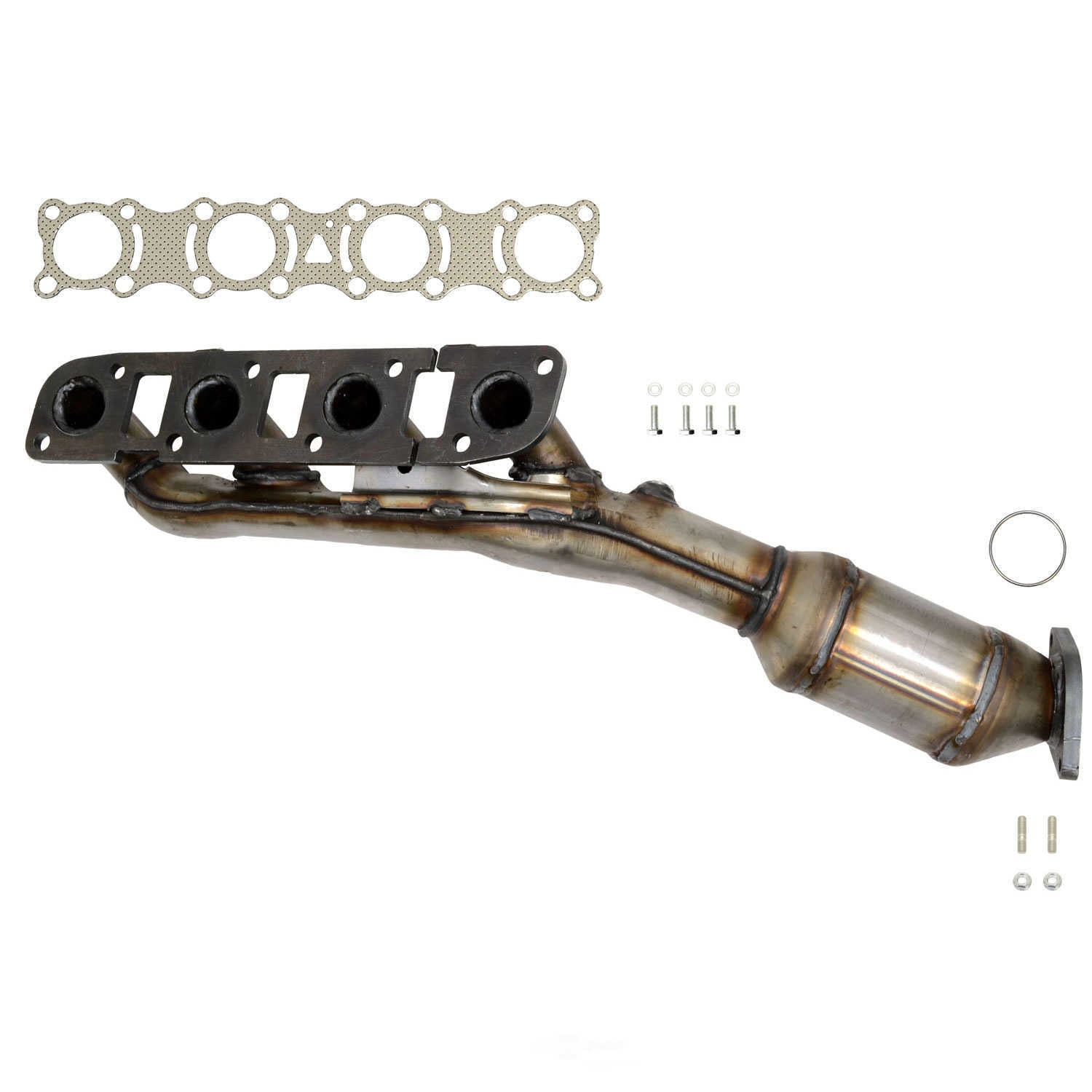 Fits/For Eastern Catalytic Exhaust Manifold With Integrated Catalytic Converter Fits select: 2014-2015 INFINITI QX80, 2011-2013 INFINITI QX56