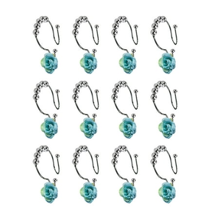 

Shower Curtain Rail Hook Double Stainless Steel Bedroom No Punch Hook Curtain Necklace Hooks for Wall Bath Mug Holder Stocking Scrolls Suction Cup Wreath Hangers for Glass Wire Clear for Hanging