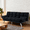 Black, variant on Gewnee Pullout Couch Bed,3 in 1 Convertible Sleeper Sofa Bed,Futon Corduroy Loveseat with Adjustable Backrest for Apartment and Office.Dark Grey