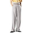 thumbnail image 5 of INCERUN Men's Trouser Fashion High Waist Baggy Casual Straight Drape Pants, 5 of 14