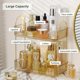 thumbnail image 2 of Bathroom Counter Organizer,2 Tier Vanity Tray,Multifunctional Bathroom Cabinet Counter Shelf - Golden, 2 of 3