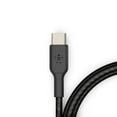 thumbnail image 5 of Belkin 5ft Braided USB-C to USB-C Cable W/ Strap, Cable for iPhone 16 , 15 Models and More - Black, 5 of 8