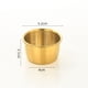 thumbnail image 1 of Taza de salsa de acero inoxidable, recipiente para inmersión de kétchup, plato de especias, platos para aperitivos, contenedor, herramientas de cocina, 4 Uds., 1 of 5