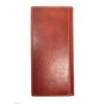 thumbnail image 3 of Western Mens Embossed Basketweave Cowboy Brown Long Wallet in Multi Emblem, 3 of 3