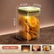thumbnail image 1 of Contenedor de almacenamiento de alimentos con cierre hermético a presión 1 unidad bote de cocina hermético para granos diseño modular de plástico sin BP para una frescura duradera y, 1 of 9