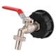 thumbnail image 1 of Grifo De Desagüe De Bola Adaptador De Tanque De 44563 Contenedor De Agua De Lluvia Junta De Válvula De Tambor De Urea Para Tambor De Tonelada Ibc Noticed TO003329-00, 1 of 6