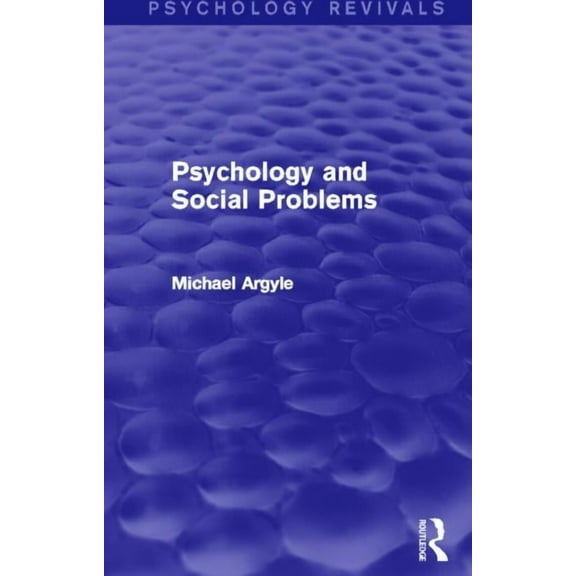 Psychology Revivals Psychology and Social Problems, (Paperback)
