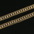 thumbnail image 4 of 1 Yard Rhinestone Beaded Ribbon Crafts Applique Sewing s Chain DIY, 4 of 6