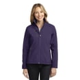 thumbnail image 1 of Port Authority ®  Ladies Welded Soft Shell Jacket. L324 M Posh Purple, 1 of 4