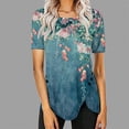 thumbnail image 2 of Summer Tops for Women 2026 Trendy, Womens Blouses for Skirts Dry Fit Shirts for Women Summer Crop Tops for Women 2026 Trendy Hide Belly Tunic 2026 Summer, 2 of 5