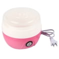thumbnail image 2 of Máquina eléctrica automática para hacer yogur (1 l), herramienta de bricolaje, recipiente de plástico (rosa), 2 of 14