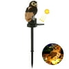Harupink LED Garden Owl Solar Lights Patio Yard Lawn Waterproof Stake Lamp Party Decor