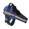 thumbnail image 1 of Arnés para perros sin tirones, chaleco de arnés ajustable transpirable reflectante para mascotas con parche personalizado de identificación, suministros para perros que caminan al aire libre Tan Jianjun unisex, 1 of 2