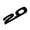 2.0 gloss black, variant on Automotive Accessory 3D ABS 2.0 2.5 Shaped Car Emblems Badge Decal Sticker Decorative Rear Trunk Badge Sticker