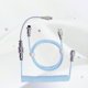 thumbnail image 5 of Pisexur Electronics - Cable USB C en espiral para teclado de juegos para hombre, cable RGB de doble funda para teclado mecánico con metal desmontable de 1,5 m, USB-C a USB-A, organizador de electróni, 5 of 8