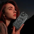 thumbnail image 6 of ELEHOLD for iPhone 16 Plus Case, Compatible with Mag safe Accessories, Strong Magnetic Military-Grade Drop Protection Invisible Kickstand Shockproof Protective Phone Case,Gray, 6 of 7