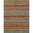 thumbnail image 1 of Ahgly Company Indoor Rectangle Abstract Brown Abstract Area Rugs, 5' x 8', 1 of 6