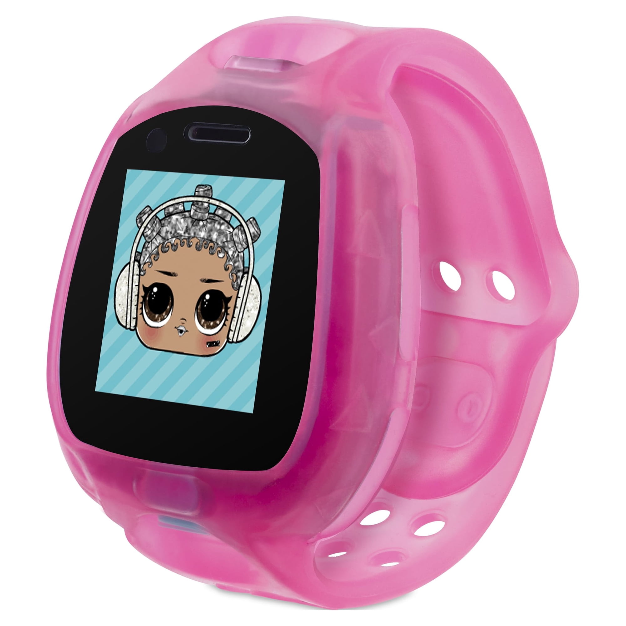 LOL Surprise Smartwatch & Camera 2.0 with Head-to-Head Gaming, Advanced Graphics, Motion-Activated Selfie Camera, Fun Expressions, Games, Pedometer, Splashproof, Wireless Connectivity, Built-in Camera