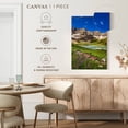 thumbnail image 5 of Elephant Stock Glacier Park Lakeside Mountain Wall Art - Vertical Canvas Wall Art - Living Room Wall Decor - Nature Canvas - Green And Blue Decor - 30" x 45", 5 of 8