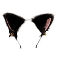 thumbnail image 2 of Here's a refined and engaging product description for your **Fluffy Cat Ear Headband**:\n\n \n\n**Adorable Fluffy Cat Ear Headband for Women – Cute Plush, 2 of 5