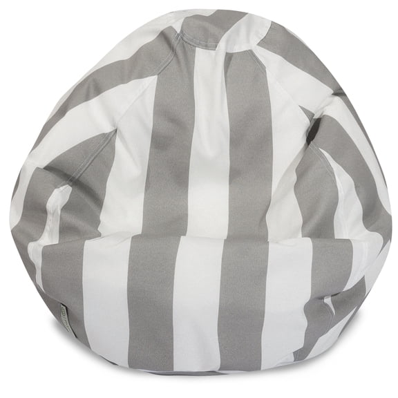 Majestic Home Goods Vertical Stripe Small Bean Bag