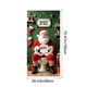 thumbnail image 3 of Cubierta Navideña para Puerta de 35 X 71 Pulgadas | Tela de Poliéster con Estampado de Papá Noel | Decoración Navideña Duradera para Puertas, Paredes y Mesas | Fácil de Instalar para Fiestas Navideña, 3 of 6