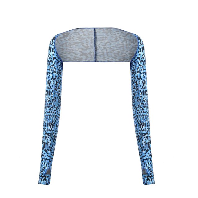 Mangas tipo chal con protección solar para verano Mangas tipo chal para ciclismo al aire libre Mangas tipo chal con protección UV para golf de moda variada