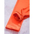 thumbnail image 7 of dPois Kids Girls Boys Swimming Pants UPF50 Beach Swimwear Bottoms UV Sun Protective Rash Guard Swim Orange 16, 7 of 7