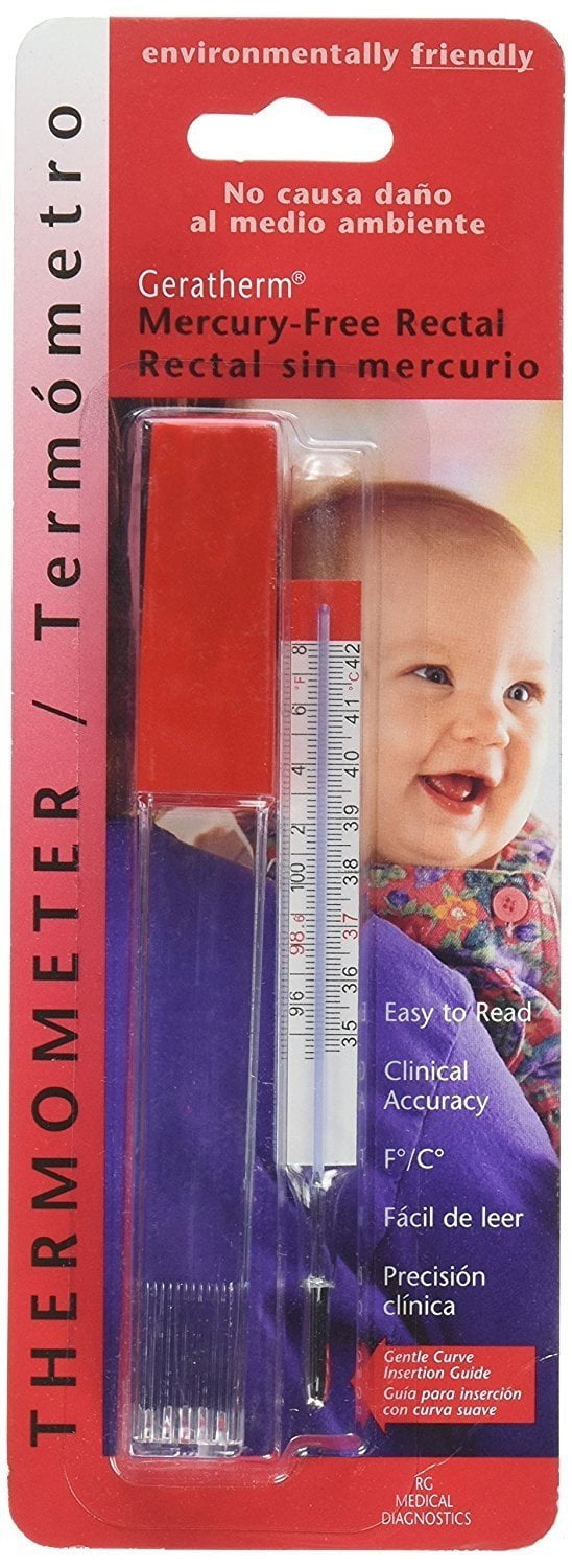 Geratherm mercury free rectal thermometer for temperature measurement 1 ea by Geratherm