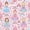 Pink, variant on Meiyoeat Cute Princess Castle Rainbow Twin Bedding for Kids Girls, Girly Pink Cartoon Duvet Cover Set, Pink Reversible, 1 Duvet Cover and 1 Pillowcase (No Comforter)