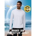 thumbnail image 3 of TRYSIL Men's Athletic Hoodies Long Sleeve Fishing Lightweigh Pullover Shirts UPF 50+ Sun Protection Shirts Rash Guards, 3 of 6