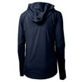 thumbnail image 3 of Women's Cutter & Buck Navy Athletics Americana Logo Adapt Eco Knit Hybrid Recycled Full-Zip Hoodie, 3 of 3