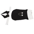 thumbnail image 3 of Ropa Formal Para Cachorros, Traje De Perro Negro, Amigable Con La Piel, Suave, Transpirable Para Perros Pequeños Y Medianos Para Fiesta De Boda ANGGREK SG, 3 of 8