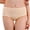 Beige, variant on 12 Pack Womens Underwear Menstrual Lengthened Anti Side Leakage Triangular Sanitary Brief Panties