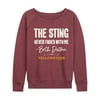Yellowstone - The Sting Never Fades - Women's Lightweight French Terry Pullover