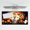 thumbnail image 4 of Mummy Sphynx Happy Halloween with Pumpkins Bats Spooky Fun Desk Mat Full Keyboard Mouse Pad Cat Lover Kitten Owner Gifts Idea Large Mousepad - 00019, 4 of 5