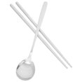 thumbnail image 1 of USHOBE Portátil De Cubiertos De Inoxidable Negro Con Y Para Cocina Y Viaje, 1 of 7