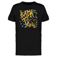 thumbnail image 1 of Back To School 90's Font And Music Icons  Men's T-shirt, 1 of 1