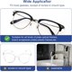 thumbnail image 5 of 10 pares de gafas antideslizantes para gafas, almohadillas de silicona para la nariz, almohadillas para la nariz, fundas protectoras antideslizantes para gafas, almohadillas para la nariz (b, 5 of 5
