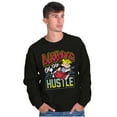 thumbnail image 4 of Dennis The Menace Always Hustle Men's Crewneck Sweatshirt Brisco Brands X, 4 of 6