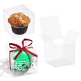 thumbnail image 1 of ROSPAKTEK Paquete de 100 Cajas Transparentes de 3x3x3 Pulgadas para Bombas de Chocolate Caliente, Peque&ntilde;os Regalos, Panader&iacute;a, Fresas, Magdalenas, Charcuter&iacute;a, Recuerd, 1 of 7