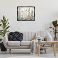 thumbnail image 4 of Stupell Industries Transitional Blush Wildflower Sprigs Black Floating Frame Canvas Art, 31 x 25, by Sasha, 4 of 8
