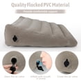 thumbnail image 4 of RoamReady Inflatable Wedge Pillow, for Adult Portable Adjustable Support, Acid Reflux, Leg Elevation, Post Surgery, Travel with Storage Bag, 4 of 6