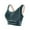 Green, variant on Women's Sports Bras Plus Size High Impact Full Support Non-padded Wireless Workout Running Exercise Bra Activewear,Black,3XL