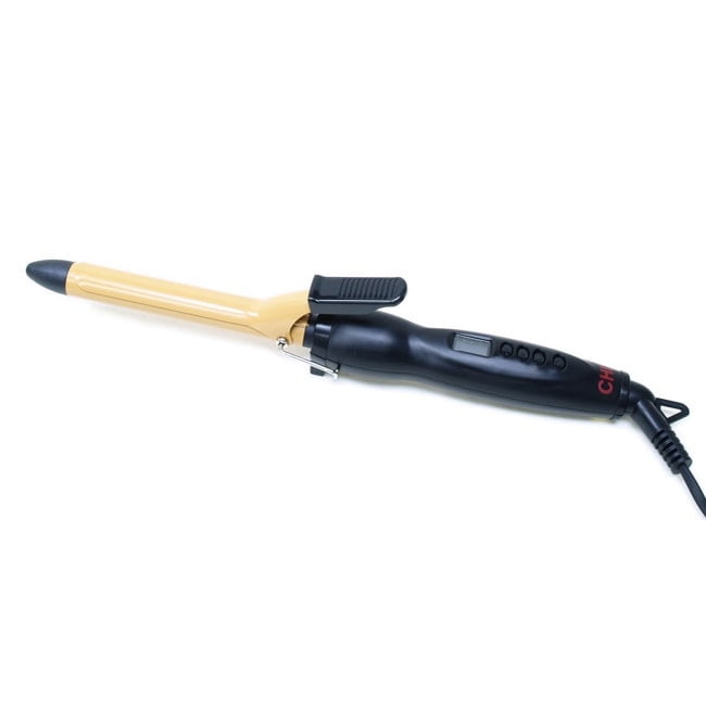 Chi Turbo Digital Ceramic Spring Curling Iron 0.75 inch barrel